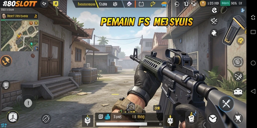 Tampilan gameplay seru dari 180SLOT dengan aksi tembak-menembak menegangkan.