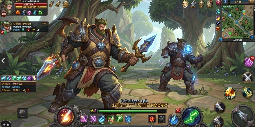 Tampilan gameplay intens dan mendebarkan dalam API36.