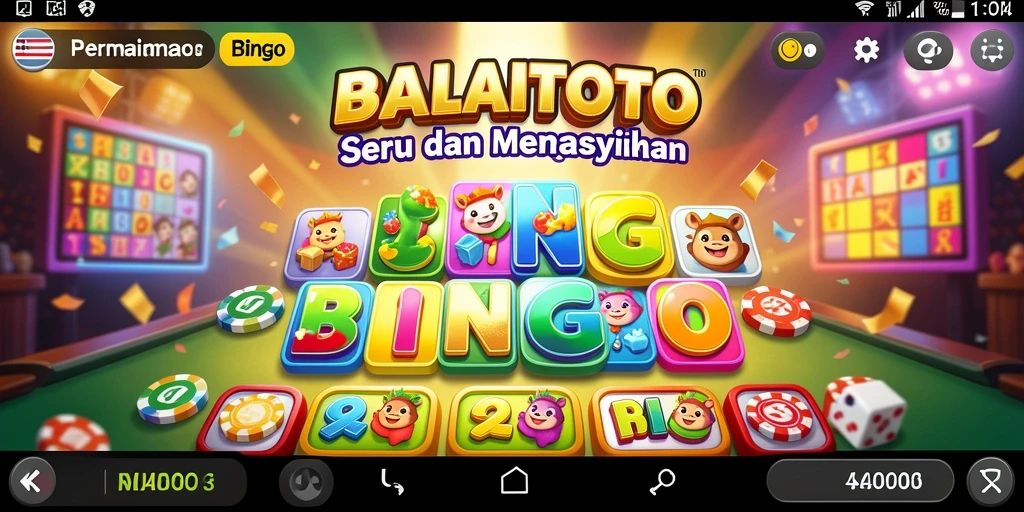 Tampilan gameplay BALAITOTO yang seru dan interaktif.