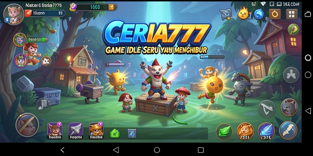 Tampilan menarik dan gameplay seru di CERIA777.