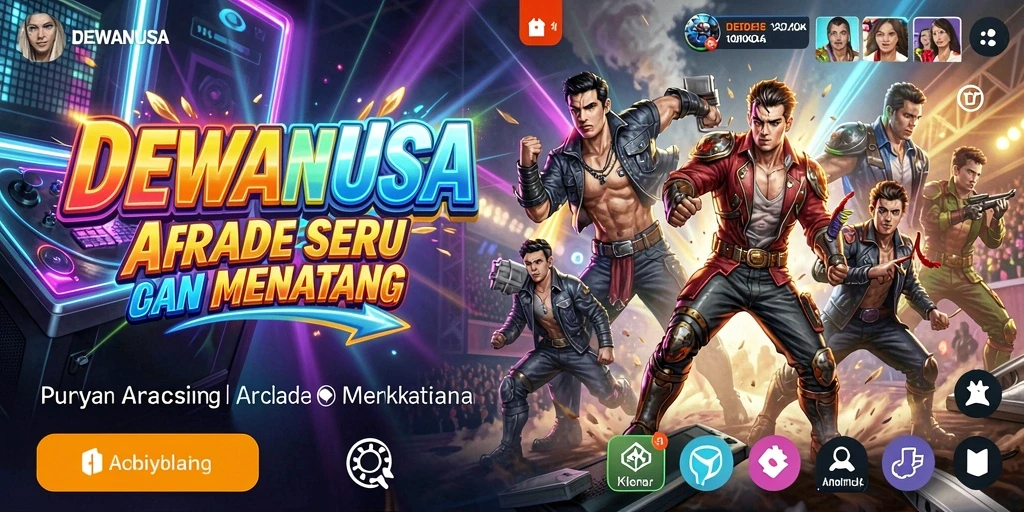 Screenshot DEWANUSA menampilkan gameplay action-packed yang mengasyikkan.