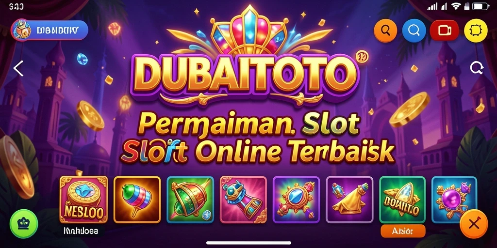 Tampilan gameplay Slot DUBAITOTO yang menarik dan menawan.