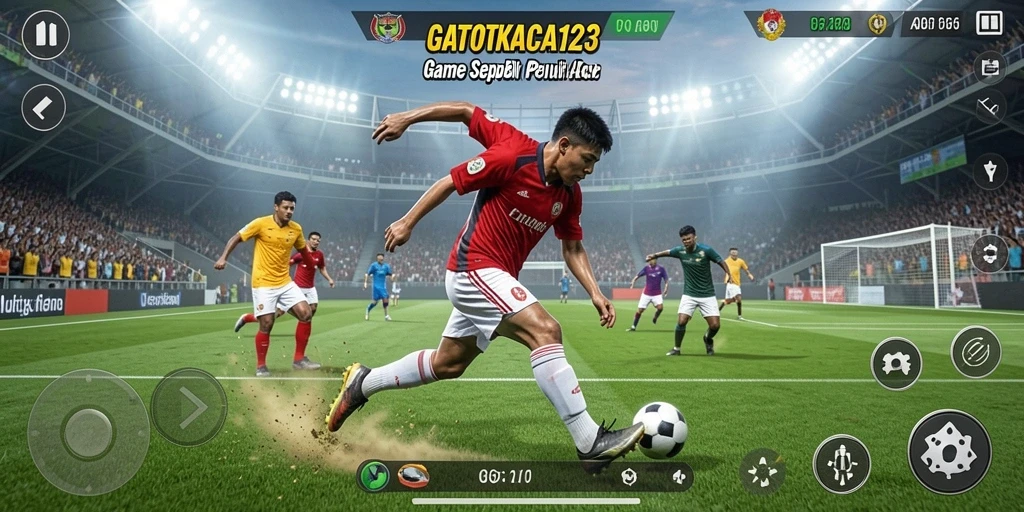 Tampilan gameplay GATOTKACA123 yang mendebarkan dan kompetitif.