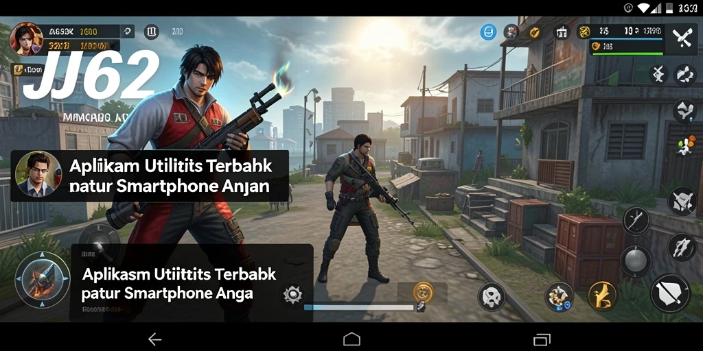 Screenshot utama <strong>JJ62</strong> menunjukkan antarmuka intuitif aplikasi Utility.