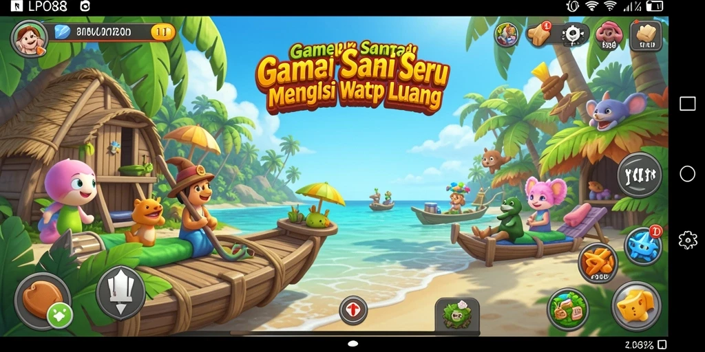 Screenshot utama menampilkan gameplay seru LPO88 dengan grafis menarik.