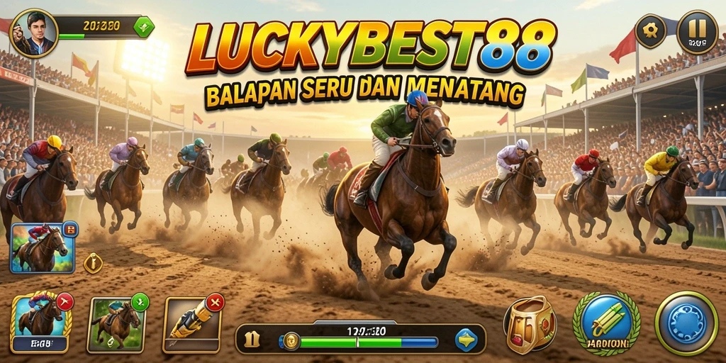 Tampilan mendebarkan dari balapan di LUCKYBEST88 dengan kendaraan bertenaga.