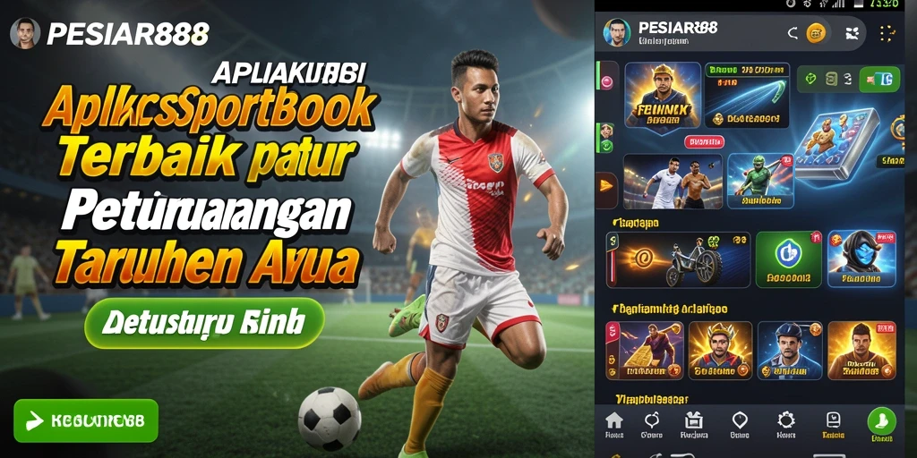 Tampilan gameplay PESIAR88 yang mendebarkan dalam taruhan olahraga.