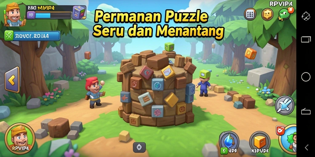 Tampilan gameplay RPVIP4 yang menarik dan menantang.