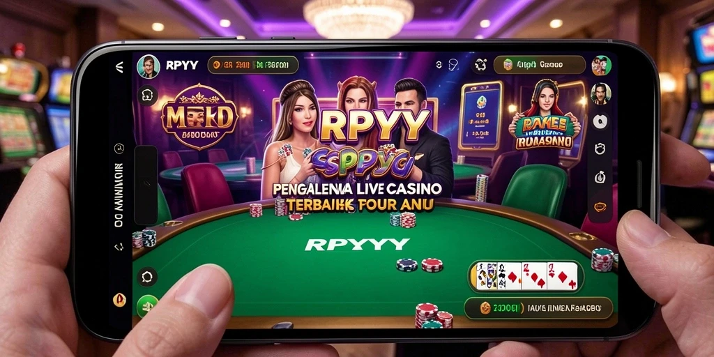 Tampilan gameplay menarik di aplikasi Live Casino RPYYY.