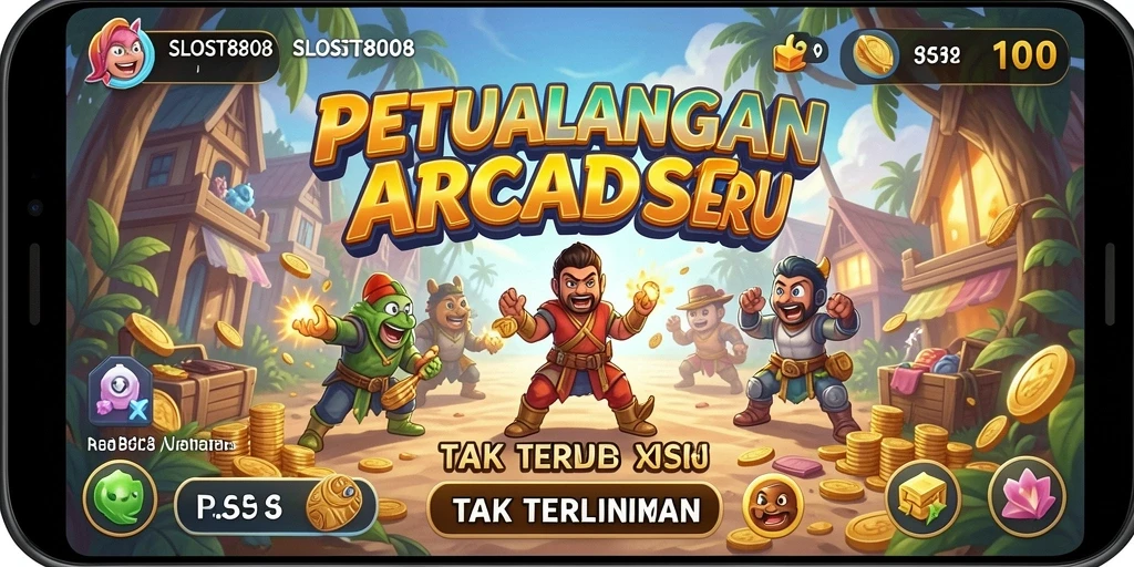 Tampilan gameplay SLOST8808 dengan aksi seru dan penuh tantangan.
