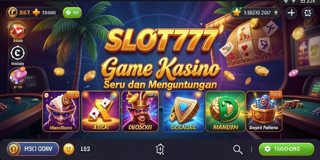 Screenshot SLOT777 menampilkan gameplay slot yang menarik dan penuh warna.