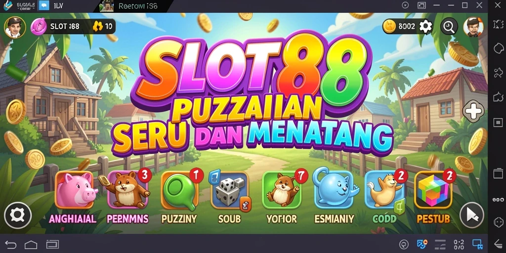 Tangkap layar gameplay <strong>SLOT88</strong> yang menunjukkan tantangan Puzzle yang menarik.