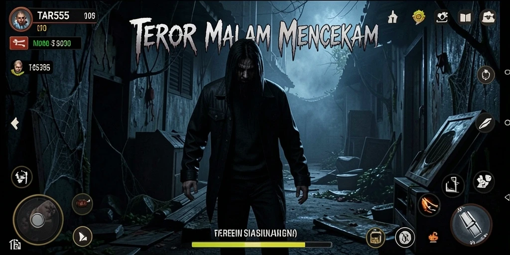 Gameplay TAR555 dengan elemen horror yang mendebarkan.