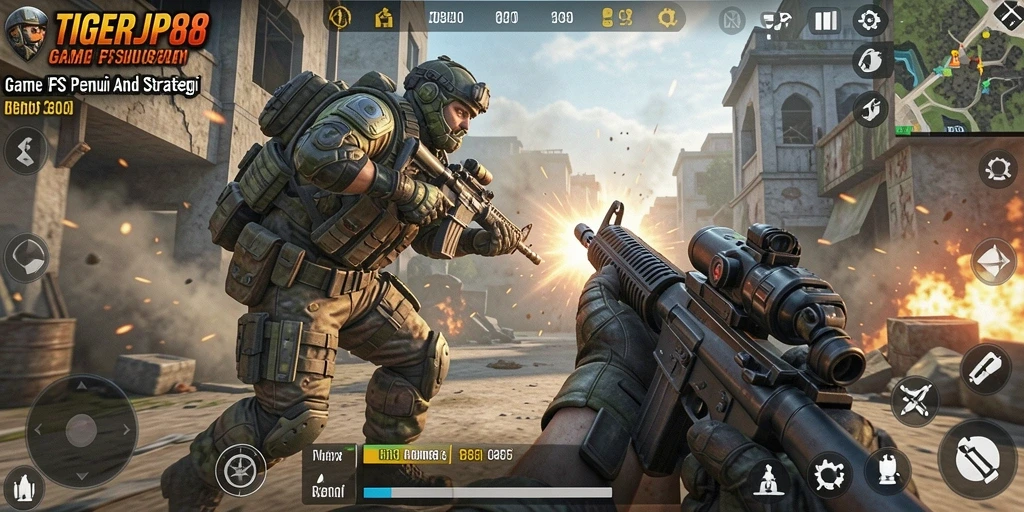 Tampilan luar biasa dari gameplay intens di TIGERJP88.